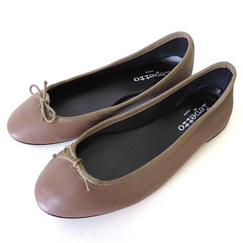 中古】レペット Repetto バレエシューズ カーフ レザー バレリーナ