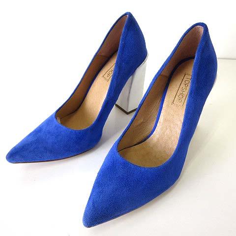 中古】トップショップ TOPSHOP パンプス ハイヒール 本革 中古】トップショップ TOPSHOP パンプス ハイヒール 本革