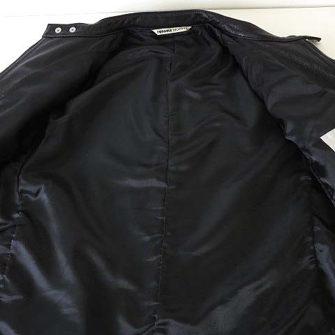 中古】レノマ renoma オム HOMME ライダースジャケット レザー ゴート