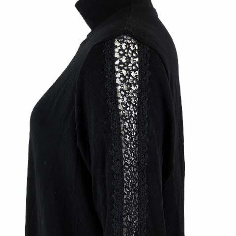 TOKUKO ファッション トクコプルミエヴォル 長袖チュニック 黒