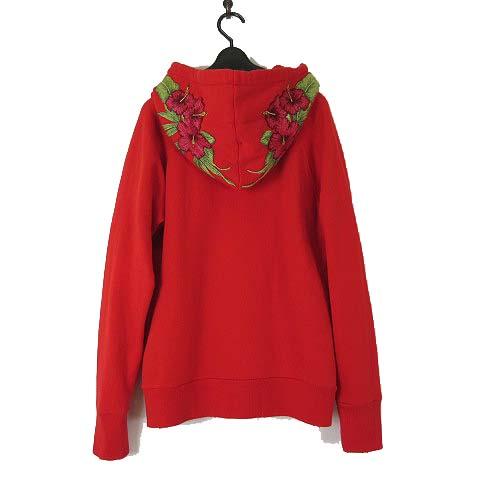 中古】グッチ GUCCI フローラル ヴィンテージ ロゴ パーカー プル