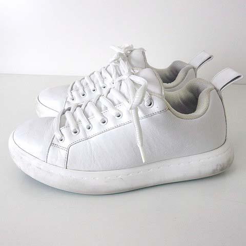 【中古】ボッテガヴェネタ ピロー スニーカー PILLOW SNEAKERS シューズ パデット カーフレザー 41 白 ホワイト 26cm 中古】ボッテガヴェネタ ピロー スニーカー PILLOW SNEAKERS シューズ