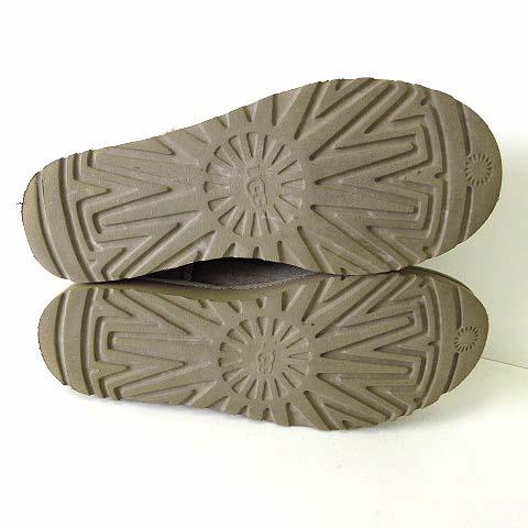【中古】アグ UGG ムートンブーツ クラシック ウルトラ ミニ Classic Ultra Mini US 9 グレージュ 26.0cm くつ 靴