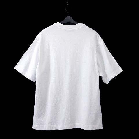 【中古】グッチ GUCCI 25SS 現行 プリント コットンジャージー Tシャツ カットソー 半袖 XXS 白 ホワイト 国内正規品_2