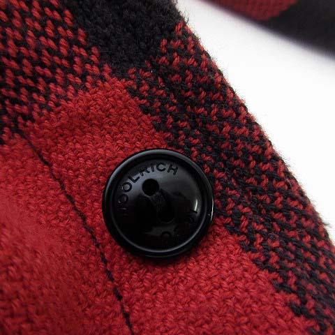 【中古】ウールリッチ WOOLRICH 現行 完売 シャツ ネルシャツ オーセンティック 長袖 バッファローチェック S 赤 黒_3