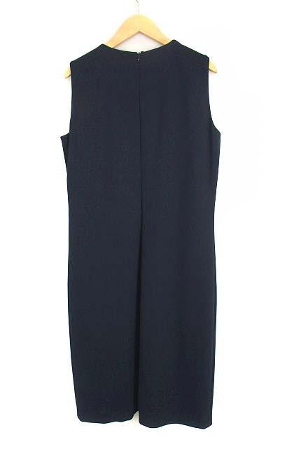 中古 ブルックスブラザーズ Brooks Brothers ワンピース 膝丈 ノースリーブ バックファスナー 紺 ネイビー 6の通販はau Pay マーケット ブランド古着のベクトル