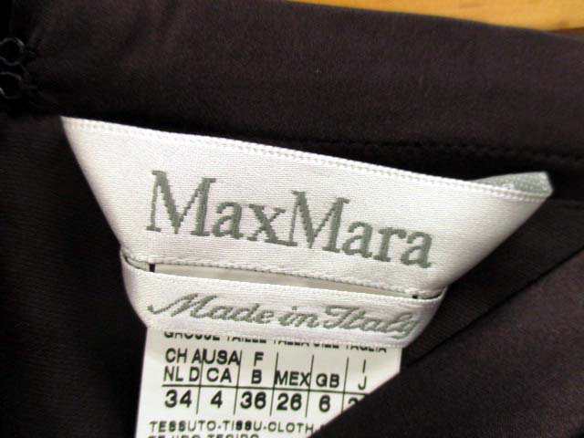 Max Co. マックス サイズ40 スカート チェック パープル系 レディース 