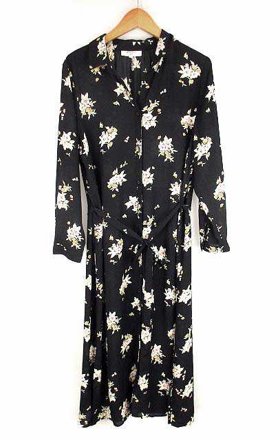 中古 ナチュラルビューティーベーシック Natural Beauty Basic シャツワンピース ガウン 2way 花柄 シアーの通販はau Pay マーケット ブランド古着のベクトル