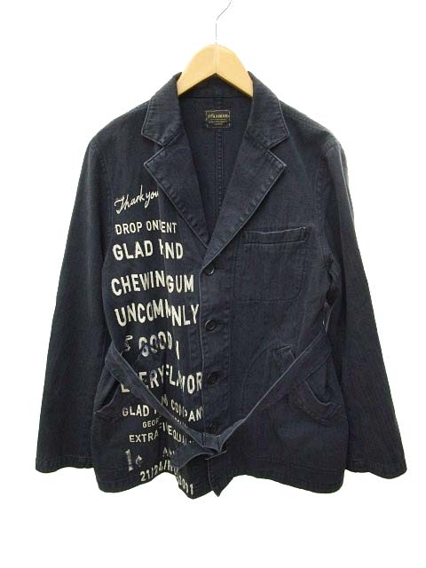 中古 グラッドハンド Glad Hand Co By 17ss カバーオール Chewing Gum Coat サックコート Bygh 17 Ss 04 Mの通販はau Pay マーケット ブランド古着のベクトル