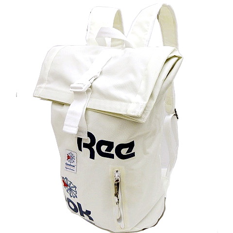 中古 リーボック Reebok デイパック リュックサック ナイロン クラシック Cl ロールトップ 白 ホワイトの通販はau Pay マーケット ブランド古着のベクトル