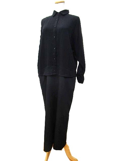 中古 未使用品 アンティカ Antiqua ワンピース 長袖 ロング マキシ丈 切替 ガーゼ生地 Po コットン F M 黒の通販はau Pay マーケット ブランド古着のベクトル