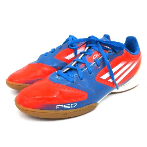 中古 アディダス Adidas フットサル スニーカー F10 In ジュニア V バイカラー シューズ 女の子 23cm 赤 青の通販はau Pay マーケット ブランド古着のベクトル