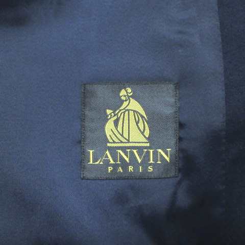 LANVIN テーラードジャケット ウール 背抜き 肩パット入 ST48-55