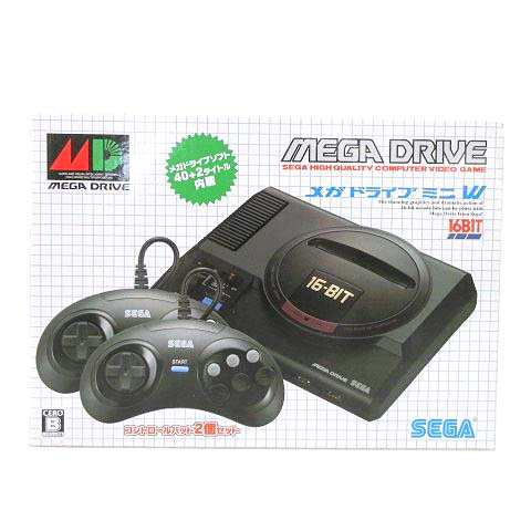 未使用品 セガ SEGA メガドライブ ミニW ゲーム機 42タイトルソフト