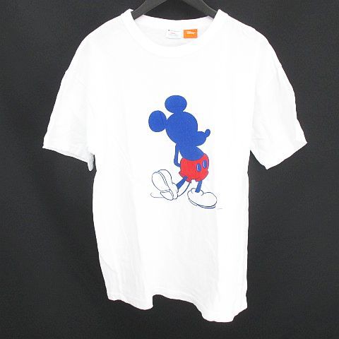 中古 チャンピオン Champion ディズニー コラボ ミッキーマウス 半袖 Tシャツ カットソー S 白系 ホワイト ロゴ の通販はau Pay マーケット ブランド古着のベクトル