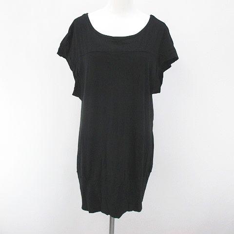 中古 アズノウアズ ピンキー As Know As Pinky 半袖 膝上 ミニ ワンピース チュニック 黒系 ブラック 綿 コットンの通販はau Pay マーケット ブランド古着のベクトル