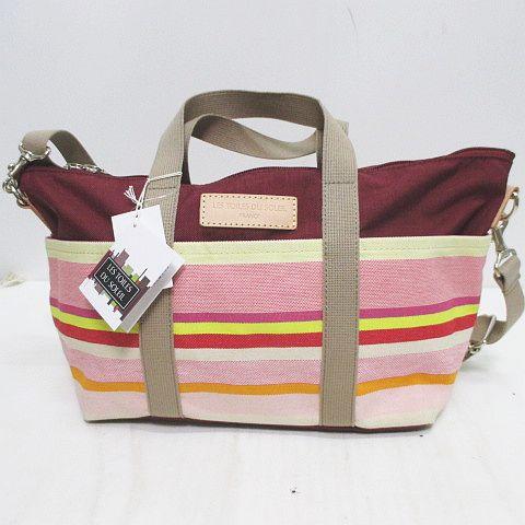 中古 Les Toiles Du Soleil レトワールデュソレイユ ショルダーバッグ トート 斜めかけ バッグ 鞄 の落札情報詳細 ヤフオク落札価格情報 オークフリー スマートフォン版