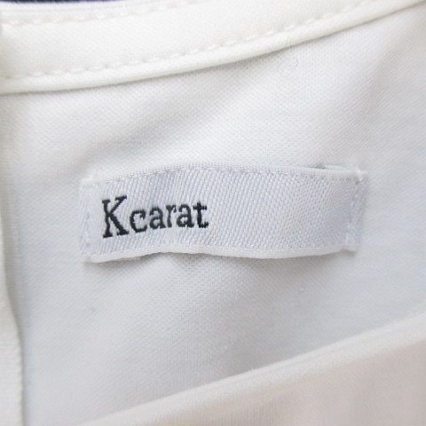 中古 ケイカラット Kcarat 半袖 カットソー チュニック フィッシュテール M 白系 ホワイト フレア 綿 コットン の通販はau Pay マーケット ブランド古着のベクトル