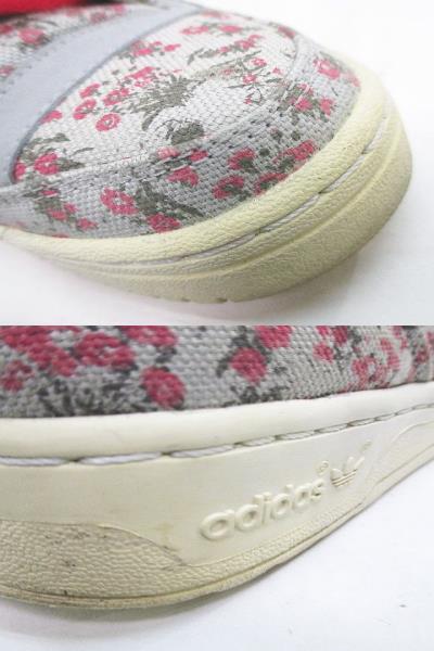 中古 アディダス Adidas ハイカットスニーカー 小花柄 23 0 グレー ピンク キャンバス地 レディースの通販はau Pay マーケット ブランド古着のベクトル