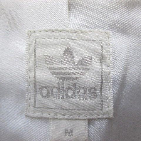 中古 アディダス Adidas レザージャケット 羊革 M 白系 ホワイト ジップアップ ロゴ ライン 裏地 メンズの通販はau Pay マーケット ブランド古着のベクトル