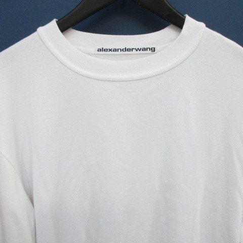 【中古】アレキサンダーワン ALEXANDER WANG 長袖 カットソー Tシャツ ロンT XS 白系 ホワイト ロゴ 文字 プリント 綿|au PAY マーケット 【中古】アレキサンダーワン ALEXANDER WANG 長袖 カットソー Tシャツ ロンT XS 白系 ホワイト ロゴ 文字 プリント 綿|au PAY マーケット