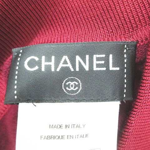 中古】シャネル CHANEL P43726K04581 半袖 ニット ポロシャツ 38