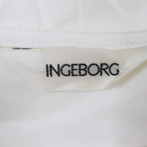 中古】インゲボルグ INGEBORG 半袖 膝丈 Tシャツワンピース ワンピース