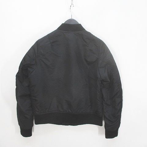 中古】ユニクロ UNIQLO MA-1 ジップアップ フライトジャケット