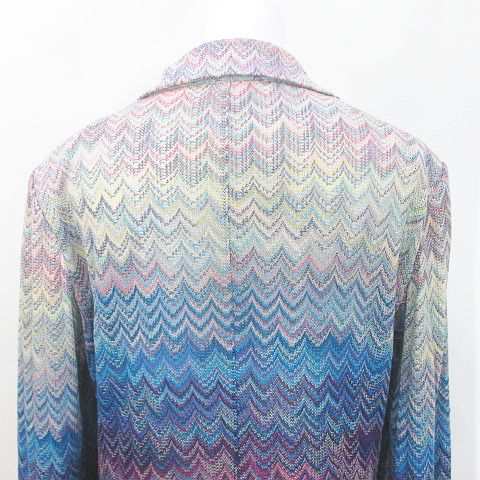 中古】ミッソーニ MISSONI シングルジャケット マルチカラー系 綿