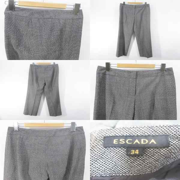 中古】エスカーダ ESCADA セットアップ パンツスーツ 上下 シングル ...