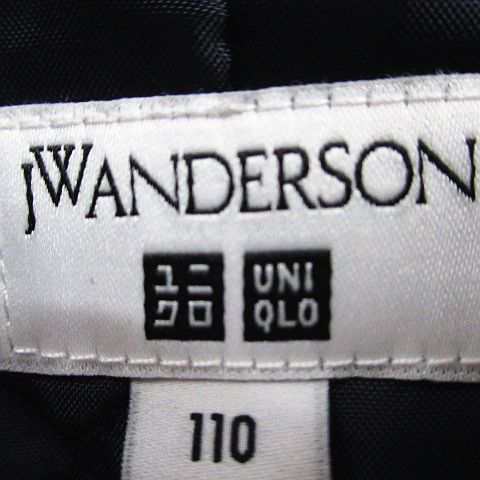 中古】ユニクロ UNIQLO J.W.ANDERSON コラボ 中綿コート 110 ネイビー