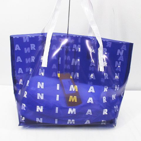 中古】未使用品 マルニ MARNI KIDS マルニ キッズ トートバッグ M00628 M00PV PVC クリア ハンドバッグ ビーチの通販はau  PAY マーケット - ブランド古着のベクトル | au PAY マーケット－通販サイト