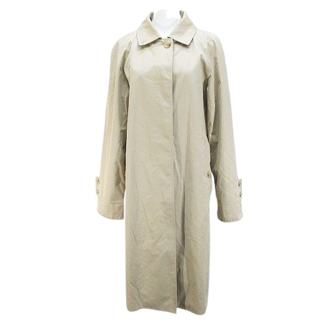 BURBERRY バルマカーンコート ロングコート ヘリンボーン 比翼ボタン