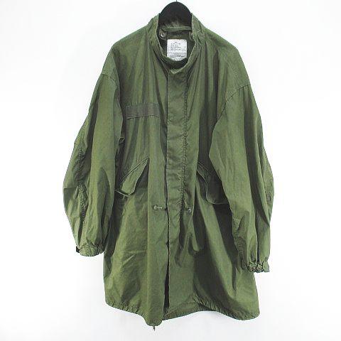 【中古】US.ARMY US ARMY M65 M-65 フィッシュテールパーカー ミリタリーコート 薄手 ロング丈 M  DLA100-82-C-0691の通販は