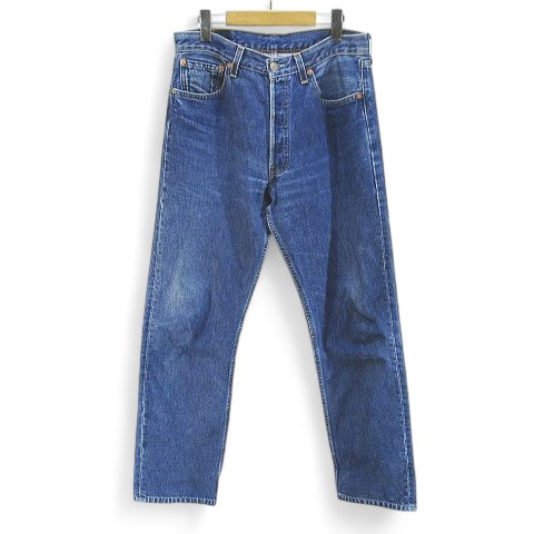 【中古】リーバイス Levi's 501 デニムパンツ ジーンズ ボタンフライ 33 青系 ブルー インディゴ 米国 USA製 2794CS15の通販は