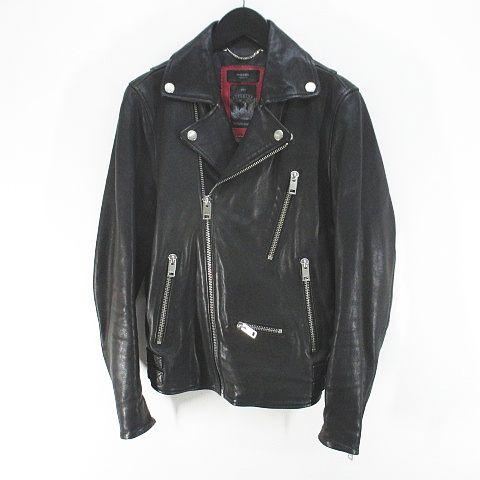 ナノユニバース オイルドレザー Sライダース cyb… 新品 ナノユニバース