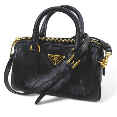 中古】プラダ PRADA ミニショルダーバッグ ハンドバッグ 2WAY 中古】プラダ PRADA ミニショルダーバッグ ハンドバッグ 2WAY