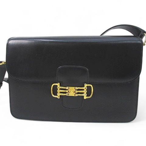 中古】セリーヌ CELINE ヴィンテージ ホースビット ショルダー