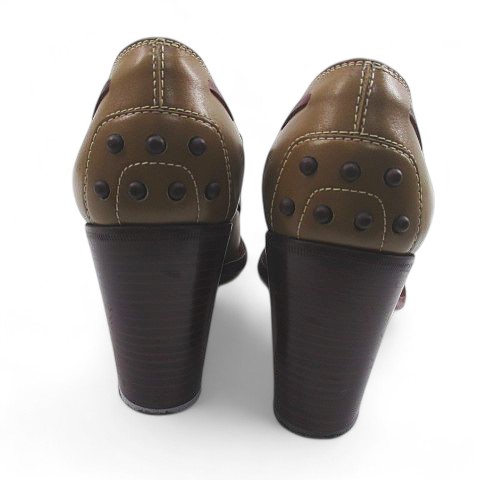 中古】トッズ TOD'S XXW511S1S519 SPORT NICE ヒールローファー