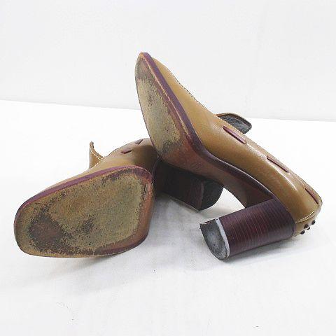 中古】トッズ TOD'S XXW511S1S519 SPORT NICE ヒールローファー