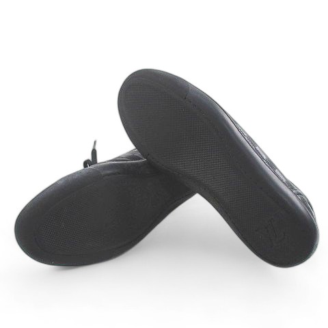 中古】ルイヴィトン LOUIS VUITTON ダミエ ローカットスニーカー 6.5