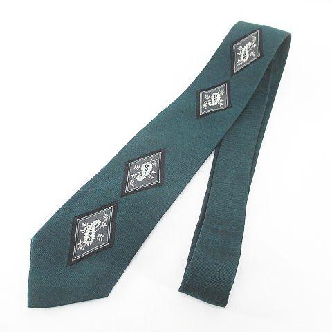 【美品】Dominique France トランペット ネクタイ グリーン 楽器 Dominique France ドミニクフランス ネクタイ 楽器 紺 新品