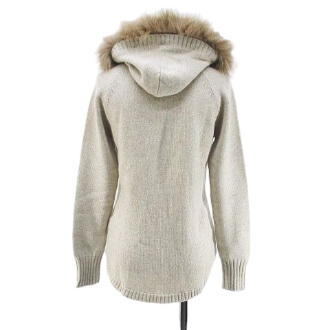 【中古】ブルネロクチネリ BRUNELLO CUCINELLI DB53375 長袖 ニット セーター パーカー ミディアム丈 カシミヤ  S 中古】ブルネロクチネリ BRUNELLO CUCINELLI DB53375 長袖 ニット