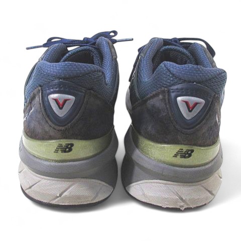 【中古】ニューバランス NEW BALANCE スニーカー M990NV5 USA製 990V5 紺 ネイビー 紺系 27.0cm メンズ