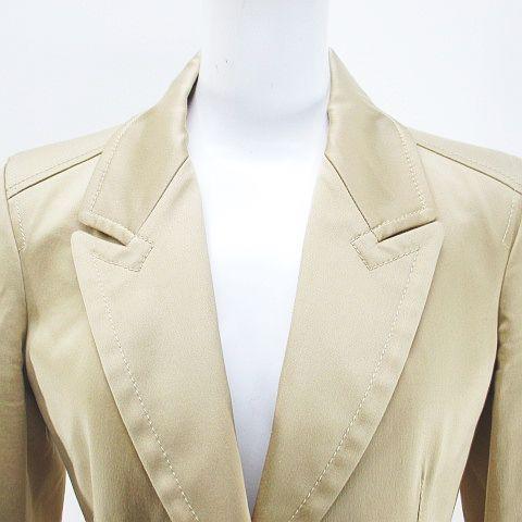 【中古】トムフォード TOM FORD GI2702 FAX615 ジャケット 38 ベージュ系 イタリア製 ポケット ボタン 裏地 無地 レディース 中古】トムフォード TOM FORD GI2702 FAX615 ジャケット 38 ベージュ系