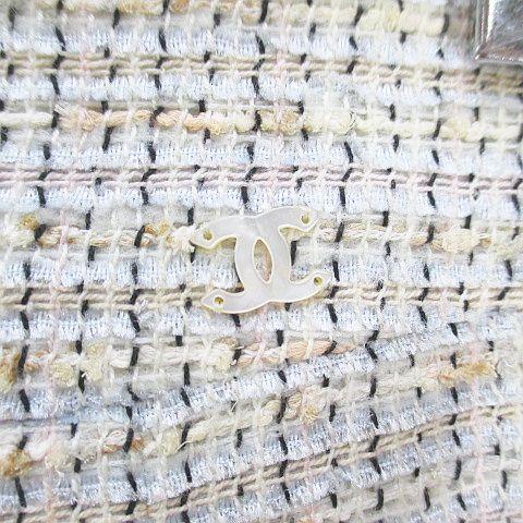 中古】シャネル CHANEL 01P P23727V14151 M2434 膝丈 台形スカート