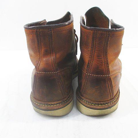【中古】レッドウィング REDWING ICON STYLE NO.1907 6-inch Classic Moc 6インチ クラシックモック ブーツ 25.5cm