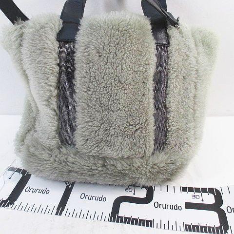 ブルネロクチネリ トートバッグ レザー ロゴ 肩掛け A4収納可 モニーレ