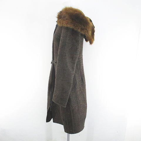 中古】エルマノシェルビーノ ERMANNO SCERVINO ヘリンボーン柄 ロング