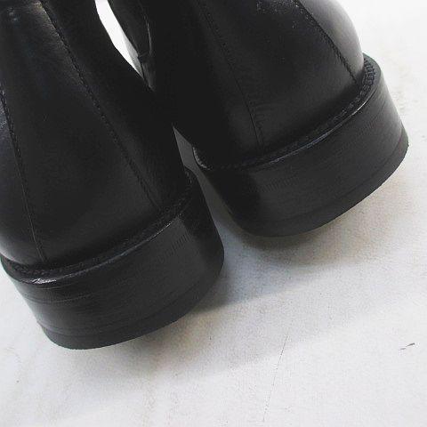 中古】エルメネジルドゼニア Ermenegildo Zegna 72-A0492X サイドゴア